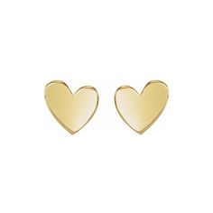 These Asymmetrical Heart Studs bring a playful twist to your everyday earrings. With an asymmetrical design, they add a touch of quirkiness to any outfit. Perfect for the fun-loving fashionista! Metal: 14k Yellow Gold | 14k White Gold | 14k Rose Gold Measurements: 6x6mm Valentine's Day Rose Gold Heart Earrings, 14k Gold Tarnish Resistant Heart Earrings, Trendy Heart-shaped Yellow Gold Earrings, Heart Stud Earrings, Lovely Earrings, Heart Studs, Everyday Earrings, Heart Earrings Studs, Sterling Silver Earrings Studs