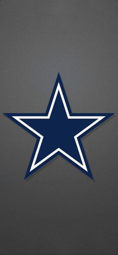 an image of a star logo on a gray background with the word cowboys written in white