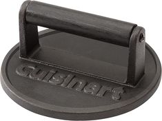 an image of a cast iron stamp with the word cushing's on it