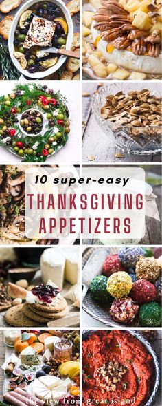 ten super easy thanksgiving appetizers