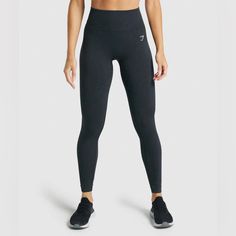 Brand New With Tags. Never Worn Gymshark Seamless Leggings, Women Office Outfits, Gym Leggings Women, Outfit Pieces, Gym Wear For Women, 2022 Christmas, Gymshark Leggings, Black Seamless, Legging Fits