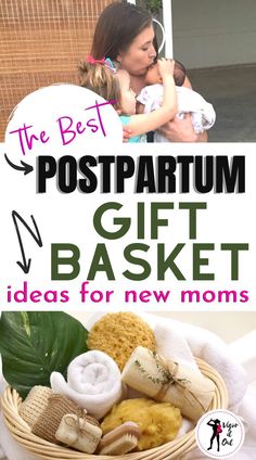 the best postpartum gift basket ideas for new moms