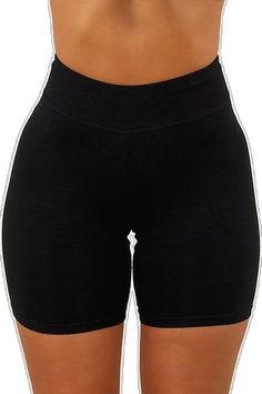 Athleisure Shorts, Workout Shorts Women, Black Biker Shorts, Waist Workout, Gym Yoga, Cycling Shorts, Short Leggings, Color Shorts, Cute Shorts