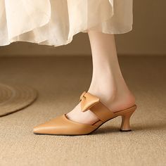 Gender: For WomenStyle: Fashion,KoreanOccasion: Casual,Party/Club,Office/CareerHeel Height: 6cmPlatform Height: 0.5cmSeason: Spring,Summer,Fall/Autumn,WinterPackage Contents: 1 x Shoes (Pair)Please see our size guide as below, you can choose the size according to your foot length and width.If your foot is a little wide and thick, we suggest you choose 1 size larger.Size Guide:28 = foot length 18.5-19cm (Foot width=6.5-7cm)29 = foot length 19-19.5cm (Foot width=7cm)30 = foot length 19.5-20cm (Foo Club Office, Oxford Brogues, Spool Heel, Slip On Sandals, Fashion Korean, Casual Party, Fall Autumn, Yellow Black, Autumn Summer