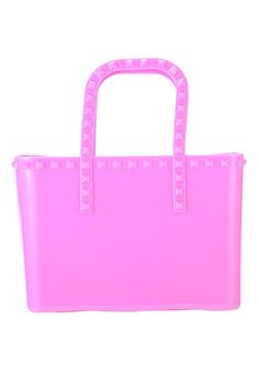 No better way to complete that spring look than a vibrant jelly handbag! 6.75 X 2.5 X 5.25 Trendy Plastic Tote Shoulder Bag, Casual Rectangular Plastic Shoulder Bag, Trendy Plastic Shoulder Bag For Party, Casual Plastic Shoulder Bag For Daily Use, Casual Daily Use Plastic Shoulder Bag, Pink Plastic Shopping Bag, Trendy Square Plastic Bags, Square Plastic Everyday Bags, Square Plastic Bags For Everyday Use