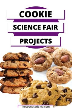 cookie science fair projects with text overlay