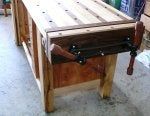 My ultimate workbench, about half done | LumberJocks Woodworking Forum