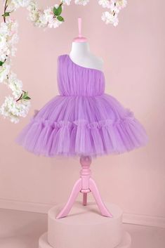 Purple Wedding Ball Gown For Spring, Princess Lavender Gown For Party, Princess Style Lavender Party Gown, Princess Style Lavender Gown For Party, Purple Tulle Dress For Wedding, Summer Princess Fairy Dress For Prom, Summer Prom Princess Fairy Dress, Purple Tulle Skirt Prom Dress, Spring Purple Ball Gown For Party