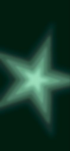 an image of a green star with white lines on it's side and the center