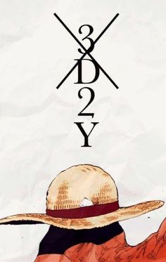 a drawing of a person wearing a hat with the word d2ny on it