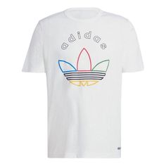 adidas Graphic T-Shirt 'White' IW3237 Limited Edition Sneakers, Apparel Shop, Sports Sneakers, Shirt White, Graphic T Shirt, Graphic Tshirt, Limited Edition, Adidas, Sports