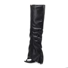 Customized Size 43, pre-order only & will not accept exchange or refund on customised items. Stiletto Heel Ring Embellished Side Zip Closure Knee High Boots Vegan Leather Upper Heel Height: 12.5 cm / 4.9 inch (Appx.) Shaft Height: 48 cm / 18.9 inch (Appx.) Top Shaft Circumference: 44 cm / 17.3 inch (Appx.) NOTE: Please use the chart & measurements as guide only, because sizing and measurements will vary between cuts and designs. Elegant Open Toe Faux Leather Boots, Elegant Open Toe Heeled Boots For Evening, Open Toe Leather Party Boots, Leather Open Toe Party Boots, Luxury Faux Leather Heels For Party, Evening Faux Leather Boots, Heel Knee High Boots, Fashion Moodboard, Hi Fashion