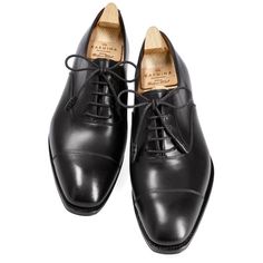 WOMEN'S OXFORDS IN BLACK VITELLO Classic Cap Toe Lace-up Shoes For Galas, Classic Cap Toe Oxfords For Galas, Black Luxury Oxford Shoes, Black Oxfords With Rubber Sole For Galas, Classic Oxfords With Rubber Sole For Galas, Timeless Black Oxfords With Round Toe, Classic Black Lace-up Oxfords, Cap Toe Oxfords With Rubber Heel Cap For Galas, Timeless Black Almond Toe Oxfords