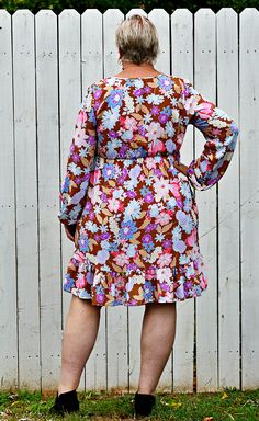 Our Long Puff Sleeve Babydoll Floral Mini Dress in Brown includes long puff sleeves, a v-neckline, ruffled hemline, elastic at the bottom of the sleeves and at the waist, and pockets. Designed with your style and comfort in mind, this flattering dress features delicate details that will make you stand out from the crowd. With added function in the form of pockets, it's the perfect way to take your look to the next level. ABOUT THIS ITEM: Made in Mexico. Fabric is 100% Polyester. Hand wash in col Retro V-neck Dress With Ruffles, Puff Sleeve Dress With Ruffle Hem For Fall, Fall Puff Sleeve Dress With Ruffle Hem, Fall Dress With Ruffle Hem And Puff Sleeves, Fall V-neck Dress With Ruffle Hem, Fall Dresses With Ruffle Hem And Bishop Sleeves, Fall Dress With Ruffle Hem And Lantern Sleeves, Fitted Dress With Ruffle Hem And Bishop Sleeves, Fall Lantern Sleeve Dress With Ruffle Hem