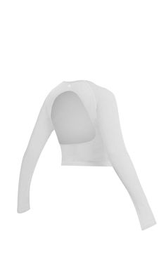 Our Synergy Open Back Long Sleeve is designed for the ultimate comfort and style while offering a sporty addition to your wardrobe. This ribbed top offers medium compression to flatter your figure. Seamless Top, Ribbed Top, Athletic Shirts, Athletic Apparel, Ribbed Fabric, Medium Weight, Women Long Sleeve, Open Back, Wardrobe