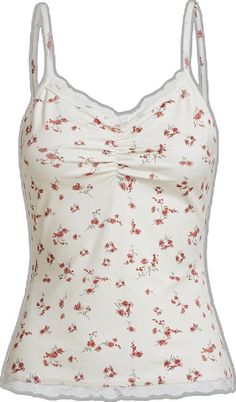 Top School, Womens Camisoles, Lace Splicing, Women Tank Tops, Tank Top Cami, Womens Tank, Tank Tops Women, Camisole Top, Floral Print