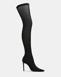 TATE BLACK 4 Inch Heels, Dress Sandals, Toe Designs, Dress With Boots, Stiletto Heel, Thigh Highs, Women's Boots, Bag Sale, Kids Shoes