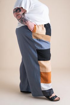 Stand out in our Patchwork Sunset Pants—a one-of-a-kind masterpiece crafted from a collection of cotton and linen fabric scraps we've carefully saved throughout the year. These unique pants are perfect for transitioning effortlessly between summer and fall, and back again. Features: One-of-a-Kind Design: Each pair is a unique patchwork of carefully selected fabric scraps. Versatile Styling: Ideal for shifting seasons, blending summer ease with autumn warmth. Pull-On Comfort: Easy to wear with a Patchwork Relaxed Fit Ankle-length Bottoms, Cotton Patchwork Wide-leg Pants, Cotton Patchwork Relaxed Fit Pants, Cotton Patchwork Tapered Leg Pants, Relaxed Fit Cotton Patchwork Pants, Relaxed Fit Patchwork Cotton Pants, Between Summer And Fall, Jumpsuit And Cardigan, Unique Pants