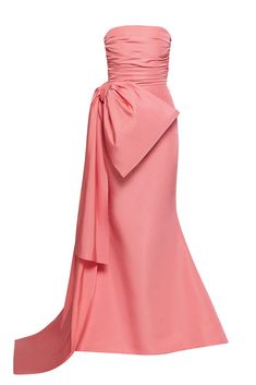 Luxury Pink Silk Gown, Luxury Gown With Boned Bodice, Luxury Silk Prom Gown, Luxury Pink Silk Skirt, Luxury Pink Silk Summer Dress, Luxury Silk Summer Gown, Luxury Classic Dresses With Fitted Bodice, Luxury Pink Evening Dress For Summer, Luxury Pink Evening Skirt