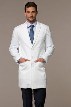 Enclothed Cognition, Doctor Fashion, Medical Scrubs Men, Doctor Clothes, White Coat Outfit, Doctor Man