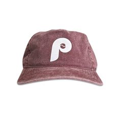 No need to dance by yourself when you've got this lid on your dome. Phillies are on fire, so scoop up this retro inspired hat and play ball.  Made from a super soft vintage-washed organic cotton featuring a custom JI Creative flocked patch. This thing is buttery soft! * (New) 5-panel, unstructured hat * Strapback closure * Custom JI Creative flocked patch * Color: Maroon * Size - One Size Fits All (6 ⅝" - 7 ⅝") * Fabric: 100% Vintage Washed Cotton Unstructured Hat, 5 Panel Hat, Panel Hat, Play Ball, Outfits With Hats, Philadelphia Phillies, Baseball Hat, Hats Vintage, Retro Inspired