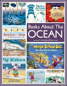 children's books about the ocean with pictures of animals, fish and sea creatures