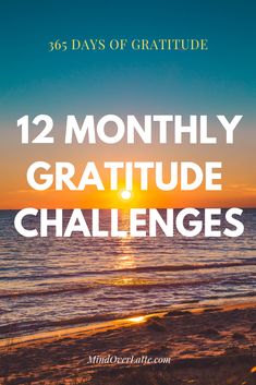 You can’t be stressed and grateful at the same time! So here is a full year of fun and engaging monthly challenges that are bound to make you fell happier and more appreciative of everything and everyone around you. #gratitudechallnege #monthlychallenge #365daysofgratitude #gratitude #happiness #wonderfullife #mindfulness #blissfullife #challenge #wellbeing #stressrelief #mindoverlatte Monthly Gratitude, Monthly Challenges, Gratitude Challenge, Busy Woman, Monthly Challenge, Instagram Words, Gratitude Affirmations, Daily Gratitude, Attitude Of Gratitude