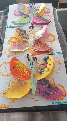 paper plate butterfly craft for kids to make