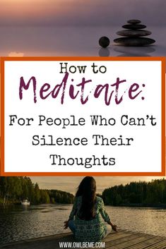 How to Meditate: For people Who Can’t Silence Their Thoughts or Sit Still. #howtomeditate #meditation #mindfulness #practice Meditation Station, Metal Health, Yoga Nature, How To Meditate, Health Yoga, Coconut Health Benefits, Meditation Benefits