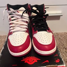 Size: 4y Air Jordan 1 Retro High Og Gs "Chicago Lost And Found" Box With No Lid Included Air Jordan 1 Retro High Og, Air Jordan 1 Retro High, Lost And Found, Kids Jordans, Air Jordan 1 Retro, Jordan 1 Retro High, Lost & Found, Jordan 1 Retro, Air Jordan 1