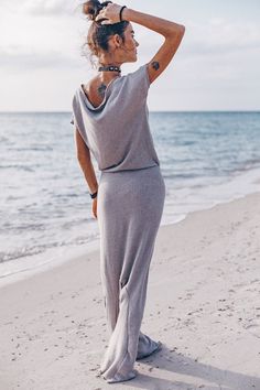 This organic cotton jumpsuit is made for those days when you feel happy without a reason, when your heart is open to the world around you and the birds are singing just for you. We have designed it just the way you like it: cozy, comfortable and practical, with pockets, raw edges and our signature bohemian charm. Machine wash at 40-60 C. Casual Spring Jumpsuits And Rompers For Relaxation, Casual Cotton Maxi Dress For Loungewear, Casual Summer Maxi Dress For Loungewear, Casual Summer Lounge Maxi Dress, Summer Short Sleeve Maxi Dress For Loungewear, Summer Maxi Dress For Loungewear With Short Sleeves, Relaxed Summer Jumpsuits And Rompers For Lounging, Cotton Maxi Jumpsuits And Rompers For Summer, Summer Cotton Maxi Jumpsuits And Rompers