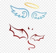 an angel face with wings and halos on the forehead, transparent background png