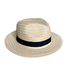 Madewell Tan Woven Paper Wide Brim Fedora Hat Size M/L New Packable Wide Black Cloth Band Classic. Boho. Festival. Luxurious. Elevated Basic. Sleek. Chic. Blogger. Classic. Vacation. Cotton Beach Hat, Madewell Beanie, Madewell Hats, Straw Visor, Madewell Accessories, Straw Fedora Hat, Sleek Chic, Floppy Sun Hats, Cotton Beanie