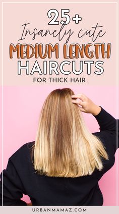 Medium Length Haircut Ideas Haircut Ideas For Medium Length, Medium Length Thick Hair, Very Long Bob, Cute Medium Length Haircuts, Medium Length Haircuts, Haircuts For Thick Hair, Thick Wavy Hair, Layered Haircuts For Medium Hair