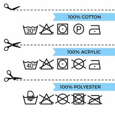 an image of sewing labels with scissors