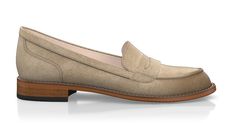 Loafers are handcrafted by individual order. Upper material is made by suede. Insole and lining materials - leather. Your new shoes will be handcrafted especially for you and delivered for free to your home or office in 1-2 weeks. Included option for free return and remake if the shoes do not fit.Only now all this is available at an exclusive price of $214.00.Proceed with you order now. Slip-on Suede Dress Shoes With Closed Toe, Formal Flat Heel Moccasins With Suede Lining, Formal Moccasins With Suede Lining And Flat Heel, Beige Leather Sole Loafers For Galas, Beige Loafers With Leather Sole For Galas, Formal Moccasins With Suede Lining, Classic Suede Dress Shoes With Pointed Toe, Elegant Beige Slip-on Leather Shoes, Formal Closed Toe Moccasins With Suede Lining