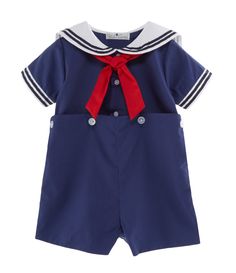 Shop for Petit Ami Baby Boys 3-24 Months Sailor Suit Jon Jon Shortall at Dillard's. Visit Dillard's to find clothing, accessories, shoes, cosmetics & more. The Style of Your Life. Jon Jon, Designer Baby Clothes, Sailor Suit, Romper Pattern, Sailor Fashion, Friends Mom, Boy Clothes, Designer Shorts