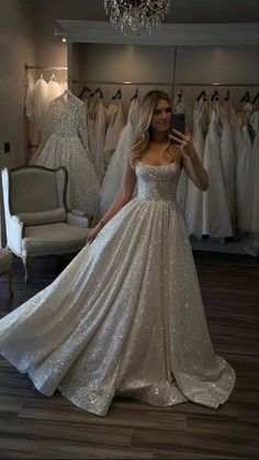 Shiny Wedding Dress, Xv Dresses, Wedding Dresses Boho, Berta Bridal, Sparkly Wedding Dress, Sparkle Wedding Dress, Sparkly Wedding, Stunning Prom Dresses, Dresses Boho