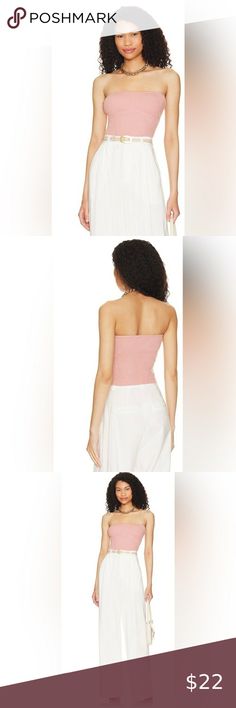 NWT REVOLVE WEWOREWHAT RIB TUBE TOP CANVAS SIZE MEDIUM Tube Top, Canvas Size, The Social, Fashion Home Decor, Fashion Home, Size Medium, Canvas