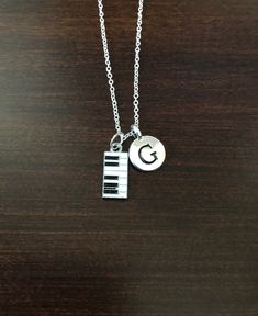 Piano Necklace, Piano Jewelry, Necklace Music, Piano Gifts, Music Note Necklace, Music Necklace, Music Teacher Gift, Music Teacher Gifts, Piano Player