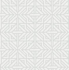 a white wallpaper with an abstract design in the middle and diagonal lines on it