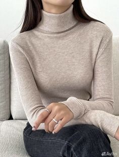 Knit Turtleneck, Knit Turtleneck Sweater, Outfits Summer, Turtleneck Sweater, Ribbed Knit, Summer Outfits, Turtle Neck, Ootd, Knitting