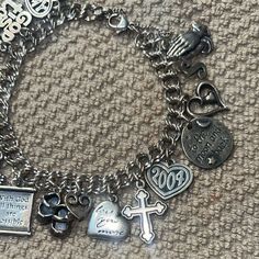 Full James Avery Bracelet Let’s Negotiate!! Will Seperate Charms Great Buy Sterling Silver 17 Charms 5 Of Them Retired James Avery Charm Bracelet, James Avery Bracelet, James Avery Charms, James Avery Jewelry, James Avery, Womens Jewelry Bracelets, Charm Bracelet, Charms, Women Jewelry