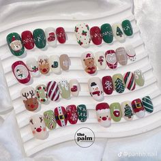 Nail Art Natal Xmas, Holiday Nails 2024, Nail Noel Christmas, Nail Art Christmas Designs, Nail Art Natal, Christmas Nails 3d, Nails Natal, Noel Nails