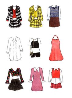 Clueless Movie, Fashion 60s, Cher Clueless, Clueless Fashion, Cher Horowitz, Cooler Style, Fashion 70s, Fashion Art Prints