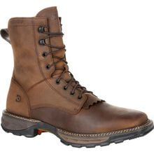 Durable Snip Toe Work Boots For Outdoor, Durable Leather Waterproof Boots With Snip Toe, Durable Leather Waterproof Boots Snip Toe, Durable Brown Functional Boots, Durable Functional Brown Boots, Waterproof Boots For Outdoor With Plain Toe, Functional Durable Brown Boots, Slip-resistant Snip Toe Waterproof Boots For Outdoor, Insulated Waterproof Boots With Plain Toe For Outdoor