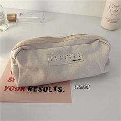 Canvas Writing, Sepatu Platform, School Suplies, Cute Stationary School Supplies, School Pencil Case, Cute School Stationary, Cute Pencil Case, School Materials, Pen Bag