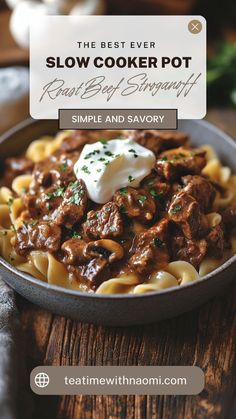 the best ever slow cooker pot recipe by simple and savory