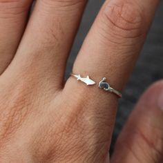 Shark Ring,dargon Ring,dinosaur Ring,solid 925 Silver Whale Ring,dainty Brave Jewelry,adjustable Jewelry,inspired Fish Jewelry,gifts Idea - Etsy Whale Ring, Brave Jewelry, Shark Ring, Dinosaur Ring, Fish Ring, Fish Jewelry, Adjustable Jewelry, Jewellery Ideas, Colby