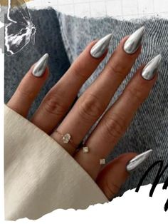 From warm brown shades to chic neutrals and feminine pinks, these chrome nail ideas will make your fingertips look amazing. Nail perfection awaits! | chrome nails, brown chrome nails, pink chrome nails, neutral chrome nails, classy nails, chrome nail ideas, fall nails ideas autumn, September nails, October nails, acrylic nails, almond nails, gel nails, minimalist nails, birthday nails, simple nails, neutral nails. Winter Chrome Nails, Nails Medium Almond, Fake Acrylic Nails, Indian Nails, Pink Chrome Nails, Soft Gel Nails, Nagellack Trends, Press On Nails Medium